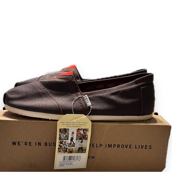 Toms Men Classic Audi Ash New in Box
Size 8 Limited Edition  Gray NWT - Picture 7 of 15